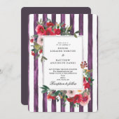 パーフェクトな結婚式の招待状 招待状 (正面/裏面)