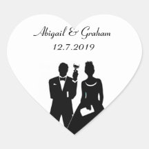 パーフェクトカップル招待状シール