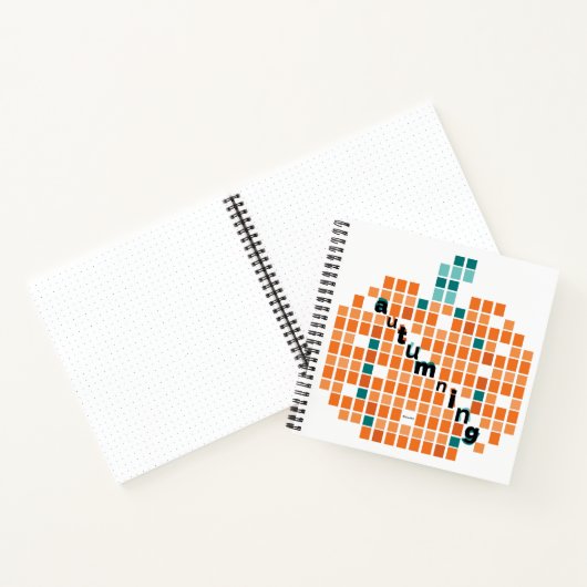 パーフェクトカボチャ=秋 ノートブック (内部)