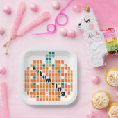 パーフェクトカボチャ=秋 ペーパープレート (パーティー)