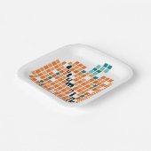 パーフェクトカボチャ=秋 ペーパープレート (傾斜あり)