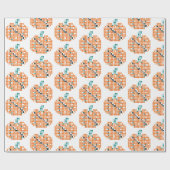 パーフェクトカボチャ=秋 ラッピングペーパー (フラット)