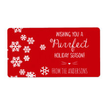 パーフェクトキャットテーマホリデーグリーティング