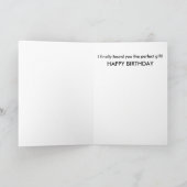 パーフェクトギフト誕生日 カード (内部)