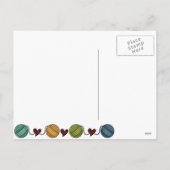 パーフェクトクリスマスストッキング猫 シーズンポストカード (裏面)