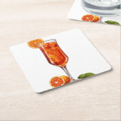 パーフェクトコースター スクエアペーパーコースター (アングル)