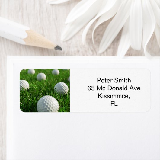 パーフェクトゴルフをテーマにしたTouch ラベル (インサイチュ)