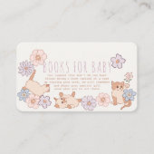 パーフェクトシャワー猫フローラガールブックスベビー エンクロージャーカード (正面)