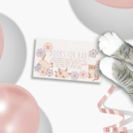 パーフェクトシャワー猫フローラガールブックスベビー エンクロージャーカード