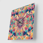 パーフェクトシンメトリネオネクサス スクエア壁時計 (傾斜)