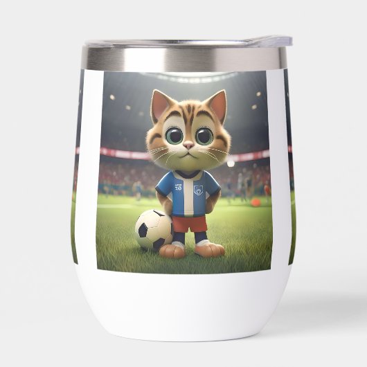 「パーフェクトストライカー三次元サッカー猫」 (左面)