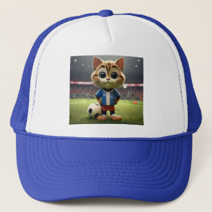 「パーフェクトストライカー三次元サッカー猫」 キャップ