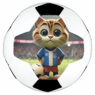 「パーフェクトストライカー三次元サッカー猫」 サッカーボール