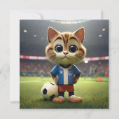 「パーフェクトストライカー三次元サッカー猫」 セーブザデート (裏面)