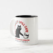 パーフェクトスピルカフェ11oz. ツートーンマグカップ (正面左)