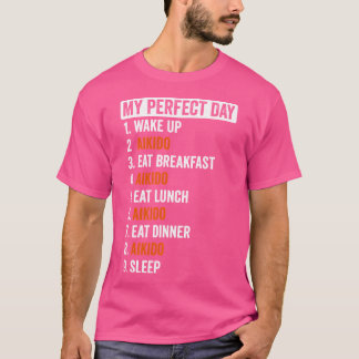 パーフェクトデイ合気道ガールズボーイズ Tシャツ
