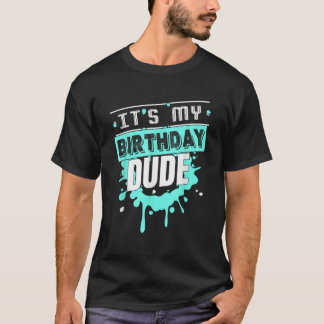 パーフェクトデュデグラフィックスノベルティドゥード誕生日 Tシャツ