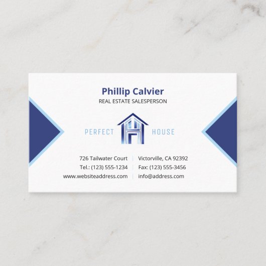パーフェクトハウス | プレミアム実在不動産のプロパティ 名刺 (正面)