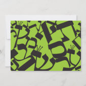 パーフェクトバランスシャロムバーバルミツワー招待状 招待状 (裏面)