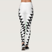 パーフェクトバレンタインカスタムギフト弓とハートデザイン レギンス (裏面)