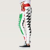 パーフェクトバレンタインカスタムギフト弓とハートデザイン レギンス (左)