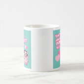 パーフェクトバレンタインデーかわいい猫バレンタイン コーヒーマグカップ (中央)