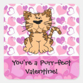 パーフェクトバレンタイン スクエアシール (正面)