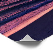 パーフェクトパラダイスビーチサンセット ポスター (角)