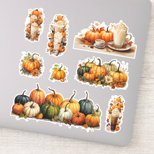 パーフェクトパンプキンパーティーハロウィンサンクスギビング秋 シール (詳細)