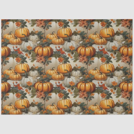 パーフェクトパンプキンパーティーハロウィンサンクスギビング秋 薄葉紙 (正面)