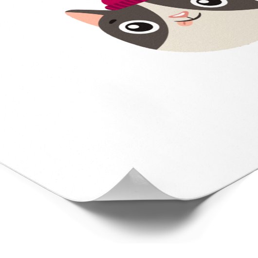 パーフェクトパーティー猫の誕生日パーティー ポスター (角)