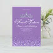パーフェクトパープルグリッター、スウィート16招待状 招待状 (スタンド正面)