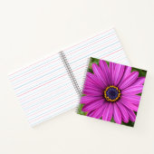 パーフェクトパープルフラワーヘッド ノートブック (内部)