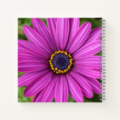 パーフェクトパープルフラワーヘッド ノートブック (裏面)