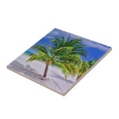 パーフェクトパームツリートロピカルアイランドビーチ タイル (側面)