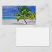 パーフェクトパームツリートロピカルアイランドビーチ 名刺 (正面/裏面)
