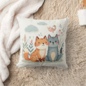 パーフェクトパール – 魅力的アニマルクッション クッション (ブランケット)