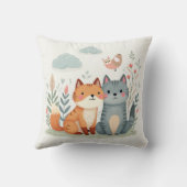 パーフェクトパール – 魅力的アニマルクッション クッション (裏面)