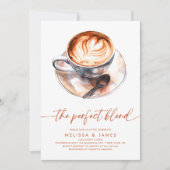 パーフェクトブレンドカップル結婚ズのブライダルシャワー 招待状 (正面)