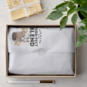 パーフェクトブレンド：ペット愛好家のための猫とコーヒーアート 薄葉紙 (ギフト)