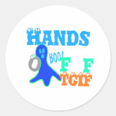 パーフェクトブー! TGIF 感謝すべきは金曜日だ!ハクナマタタ ラウンドシール (正面)