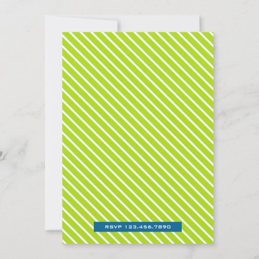 パーフェクトペアかわいい梨のツインズアクイカ 招待状 (裏面)