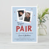 パーフェクトペアカジノテーマリハーサルディナー 招待状 (スタンド正面)