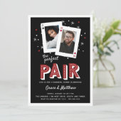 パーフェクトペアカジノテーマリハーサルディナー 招待状 (スタンド正面)