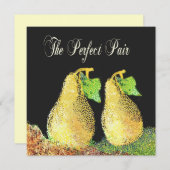 パーフェクトペアカスタムウェディング招待状 招待状 (正面/裏面)