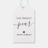 パーフェクトペアタグ, 手作りギフトタグ, クラフト ギフトタグ (正面)