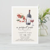 パーフェクトペアピザ&ワインリハーサルディナー 招待状 (スタンド正面)