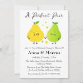 パーフェクトペアブライダルディナー 招待状 (正面)