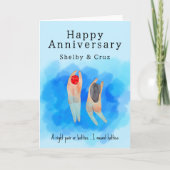 パーフェクトペア記念日 カード (正面)