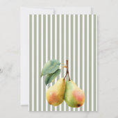 パーフェクトペア レトロ オールドマネー ペア ブライダルシャワー サンキューカード (裏面)